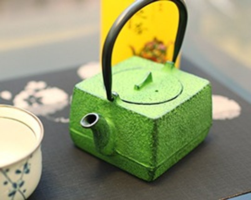 暮暮 三味線 綠鐵壺 - 茶壺/茶杯/茶具 - 其他金屬 