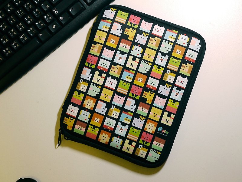 Animal cube tablet protective bag - กระเป๋าแล็ปท็อป - วัสดุกันนำ้ หลากหลายสี