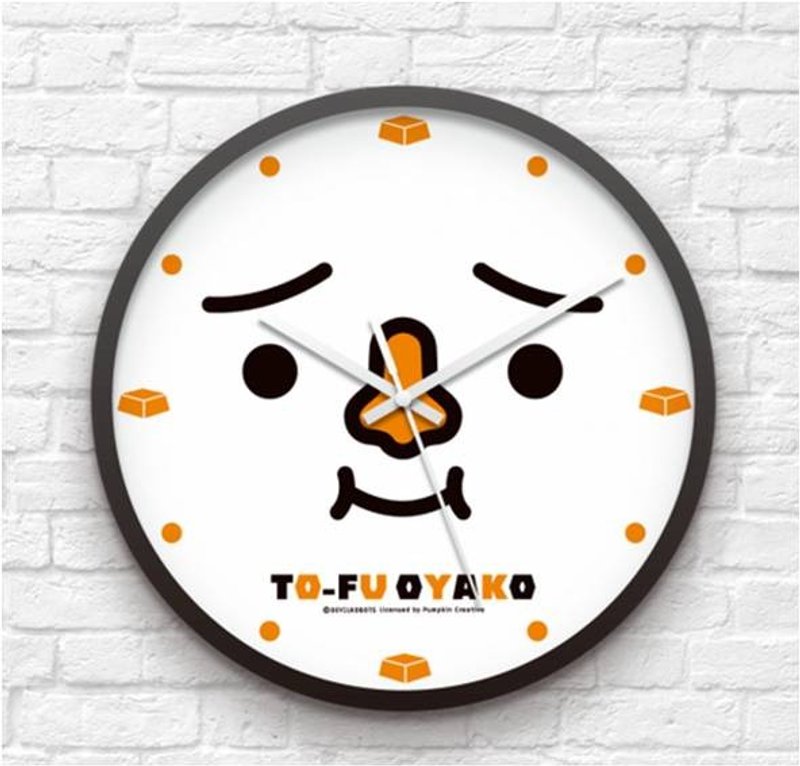 豆腐人時鐘(5款) TO-FU CLOCK - 時鐘/鬧鐘 - 塑膠 多色