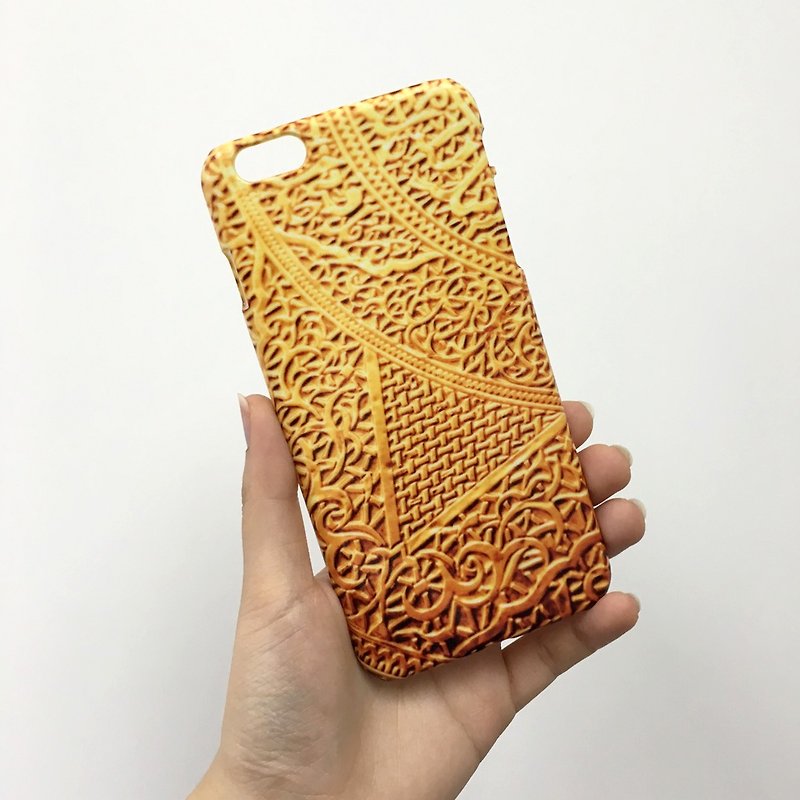 Golden Ornament 120 3D Full Wrap Phone Case, available for  iPhone 7, iPhone 7 Plus, iPhone 6s, iPhone 6s Plus, iPhone 5/5s, iPhone 5c, iPhone 4/4s, Samsung Galaxy S7, S7 Edge, S6 Edge Plus, S6, S6 Edge, S5 S4 S3  Samsung Galaxy Note 5, Note 4, Note 3,  No - Other - Plastic 