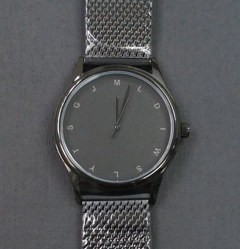 メタルバンドを使ったデザイン・ユア・オウン・ウォッチ（DYOW） I Custom Made Watch - 腕時計 ユニセックス - ステンレススチール 多色