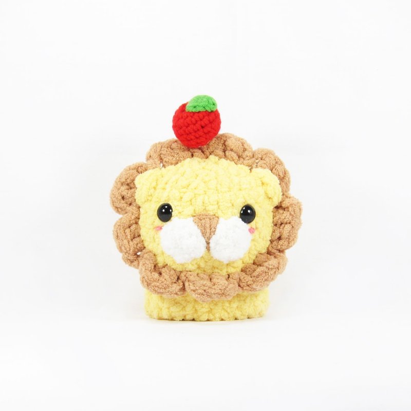 lion key bag - Keychains - Other Materials Yellow