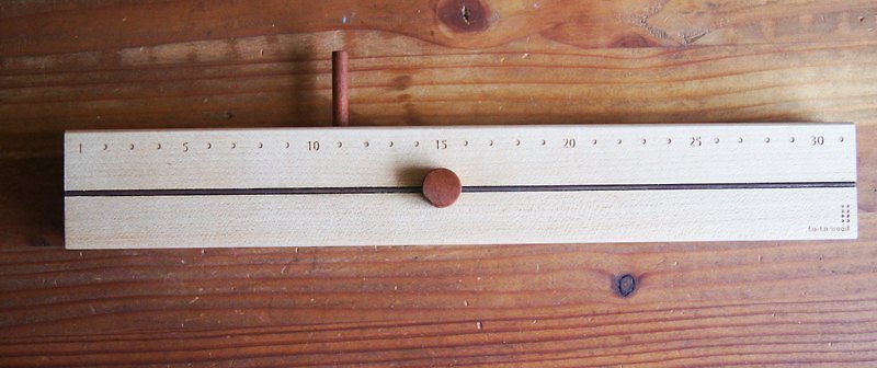 My time scale-wooden calendar (small) - สมุดบันทึก/สมุดปฏิทิน - ไม้ ขาว