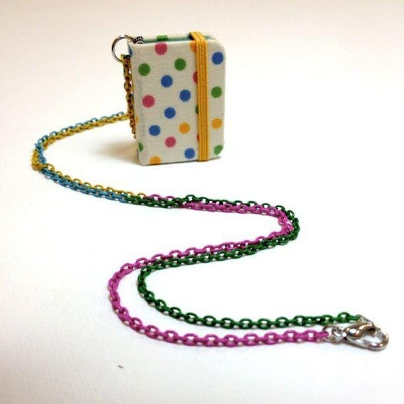 Bobo little mini-book necklace :: - Necklaces - Paper 