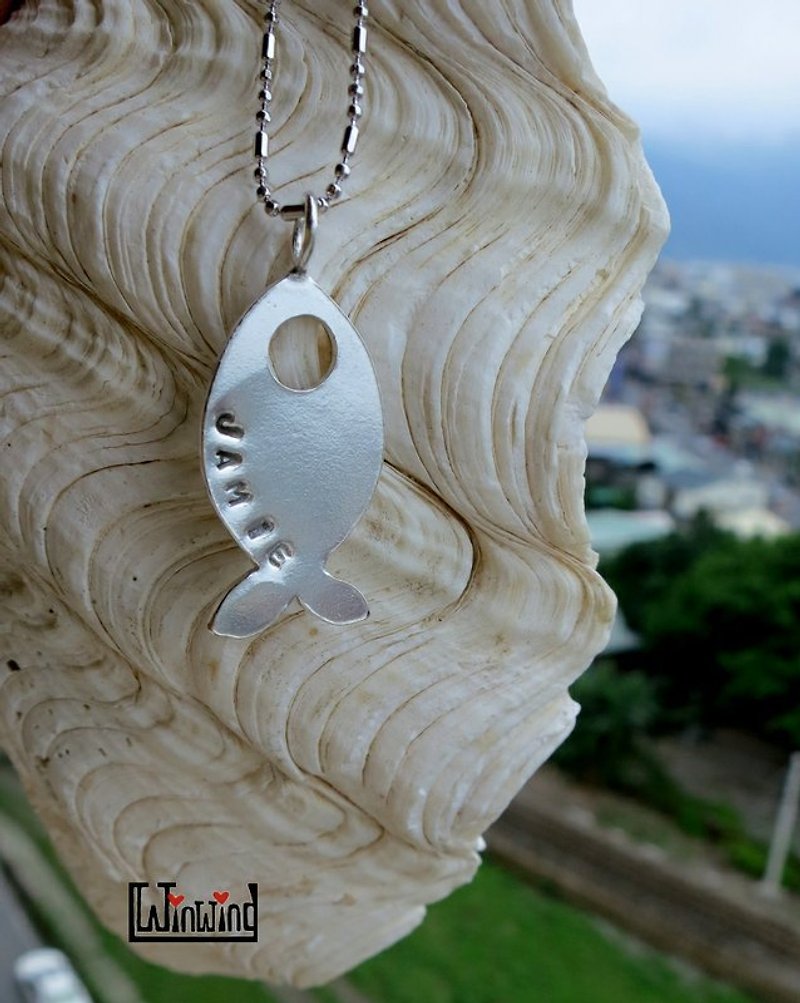 And the City Series - Silver fish type - Collar Necklaces - Other Metals 