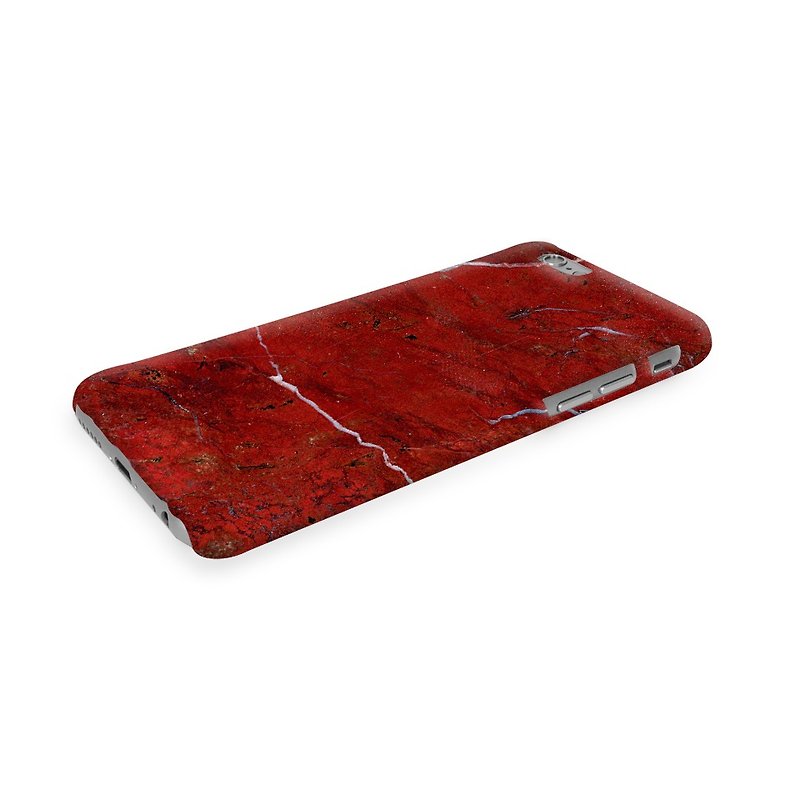 red marble printed 3D Full Wrap Phone Case, available for  iPhone 7, iPhone 7 Plus, iPhone 6s, iPhone 6s Plus, iPhone 5/5s, iPhone 5c, iPhone 4/4s, Samsung Galaxy S7, S7 Edge, S6 Edge Plus, S6, S6 Edge, S5 S4 S3  Samsung Galaxy Note 5, Note 4, Note 3,  Not - อื่นๆ - พลาสติก 