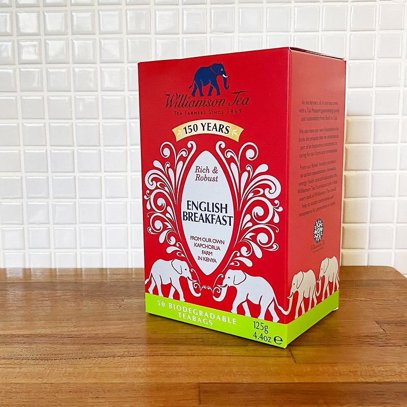 English breakfast tea ENGLISH BREAKFAST / disc tea bag series (50 disc tea bags) - Tea - Fresh Ingredients Red