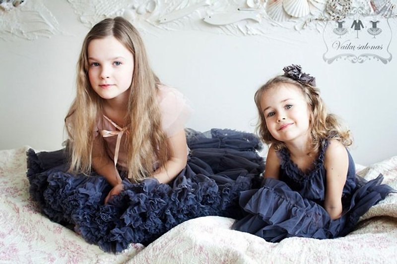 Dolly Princess - Kids' Dresses - Paper Gray