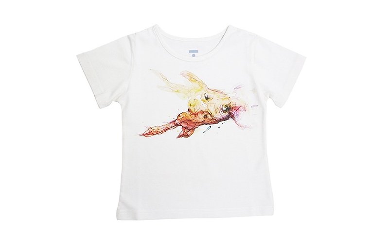 IAN Children's children's series Mr elk primaries 100% Organic Cotton (can be customized into a white T) - Other - Cotton & Hemp Gold