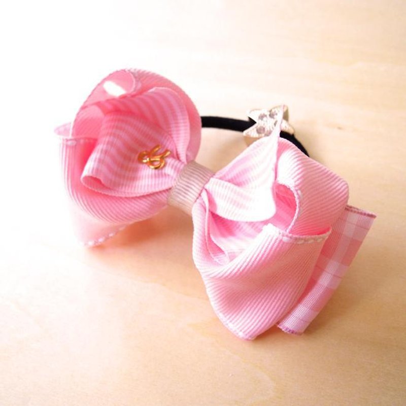 Slightly sweet and pink - Hair Accessories - Other Materials Pink