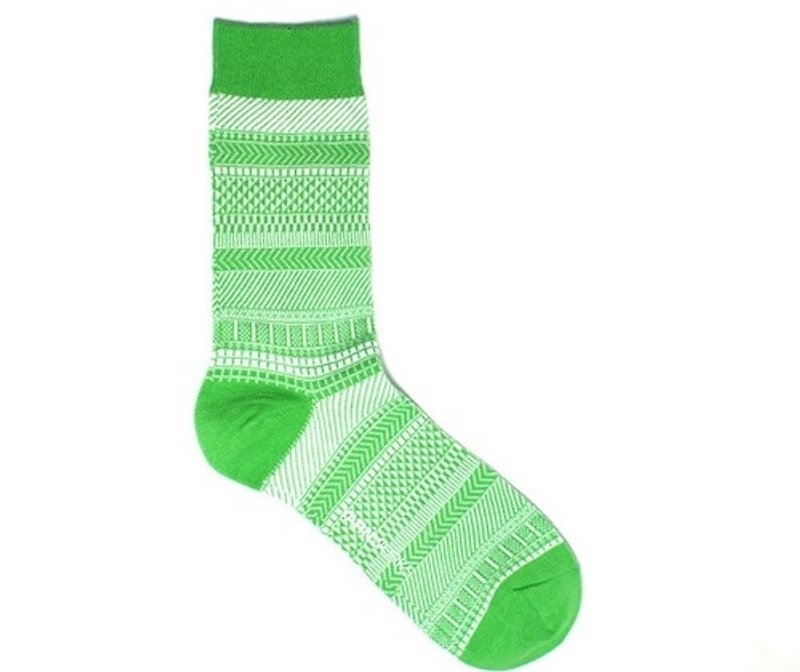 女孩寓所 :: 韓國襪子品牌YARN-WORKS– WORK#2 青蘋綠 - Socks - Other Materials Green