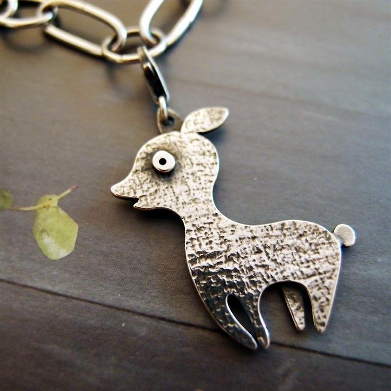 Ark Series---Fawn Sterling Silver Necklace - Necklaces - Other Metals 