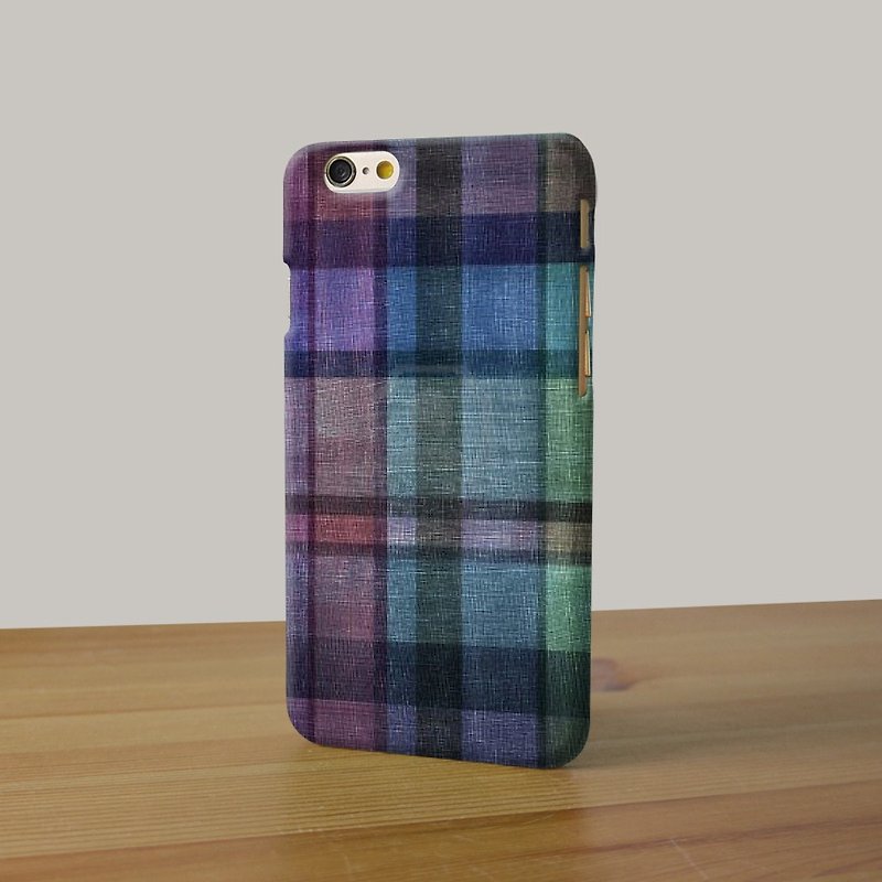 colorful Tartan 124 3D Full Wrap Phone Case, available for  iPhone 7, iPhone 7 Plus, iPhone 6s, iPhone 6s Plus, iPhone 5/5s, iPhone 5c, iPhone 4/4s, Samsung Galaxy S7, S7 Edge, S6 Edge Plus, S6, S6 Edge, S5 S4 S3  Samsung Galaxy Note 5, Note 4, Note 3,  No - Other - Plastic 