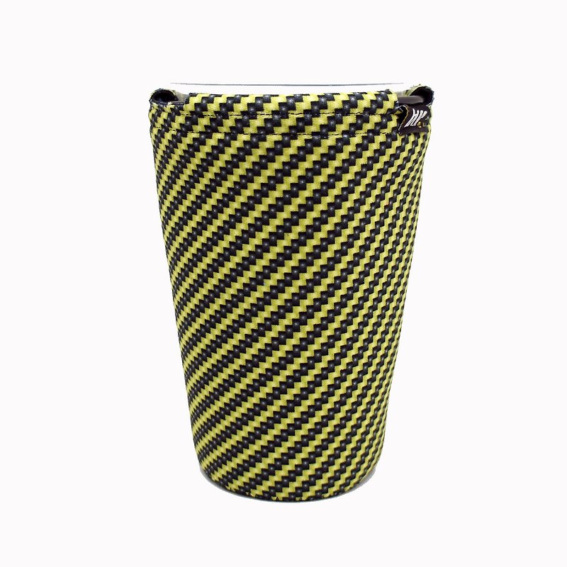 BLR Drink caddy  Yellow Carbon  WD55 - Bikes & Accessories - Other Materials Yellow