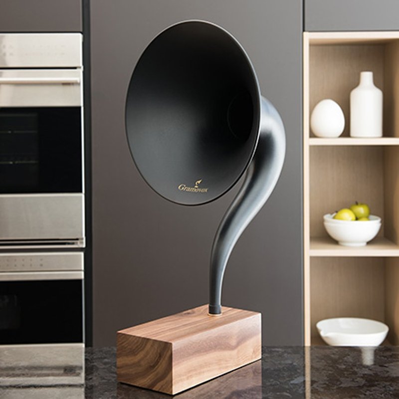 Gramovox Bluetooth gramophone | WOOW COLLECTION - Speakers - Other Metals Brown