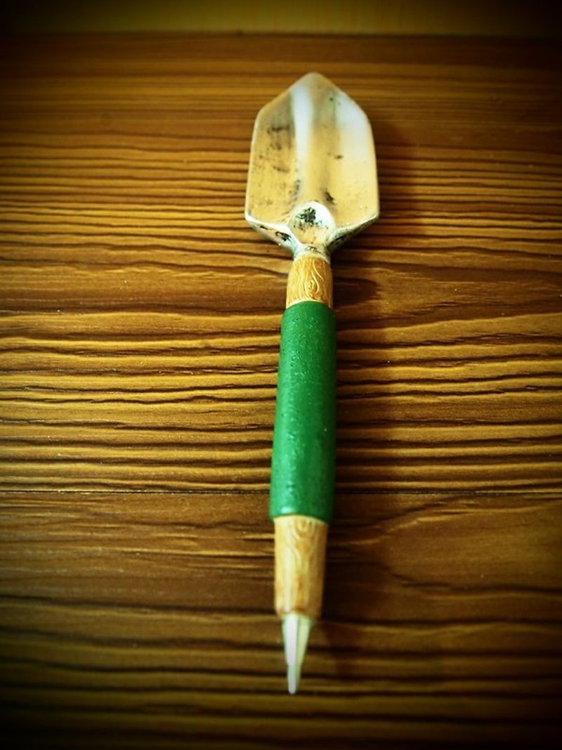 工業風造型工具筆-剷子 - 筆筒/筆座 - 其他材質 綠色