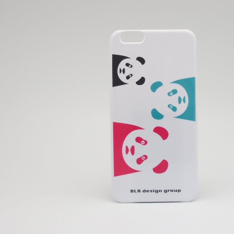 BLR iPhone5/5s/6/6Plus phone case [ Panda White ] - เคส/ซองมือถือ - พลาสติก ขาว