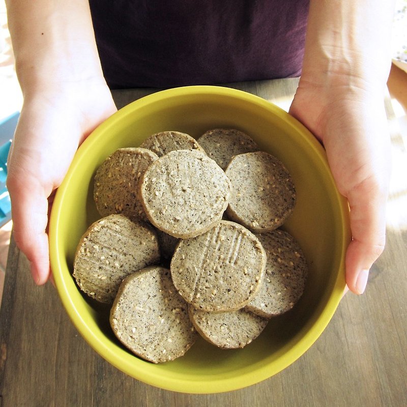 Open Sesame-12 pieces (box) - Handmade Cookies - Fresh Ingredients Gray