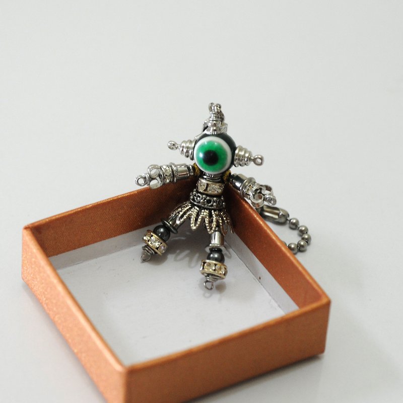 Millet D301 Small Robot Necklace. Accessories - Necklaces - Other Metals 