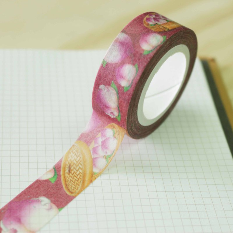 [Shoutao] paper tape - Washi Tape - Paper Red