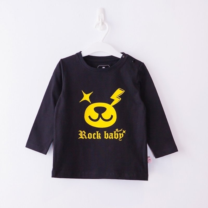 PUREST baby collection 閃電熊/長袖上衣T恤❤ 獨家款式設計 - 其他 - 棉．麻 黑色