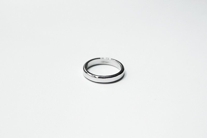 925 Silver Simple Ring / Christmas gift - แหวนทั่วไป - เงินแท้ สีเงิน