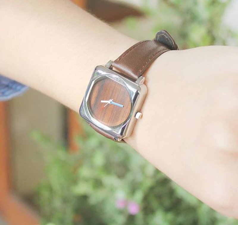 FRAME rosewood wood core manual table Watch - Women's Watches - Wood Brown
