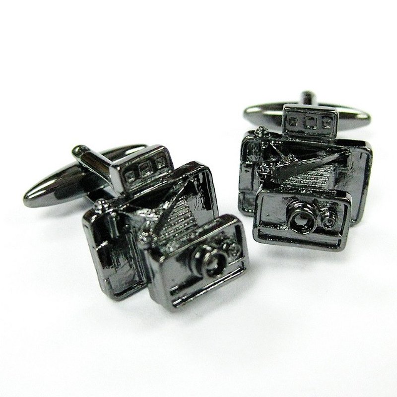antique camera sleeve - Cuff Links - Other Metals 