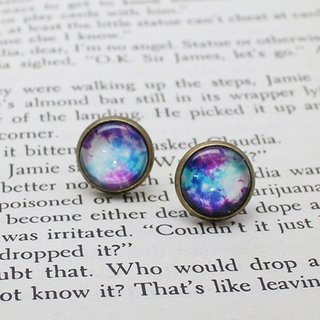 Bronze Hand-made Earrings-Starry Sky Series-Slightly Drunk