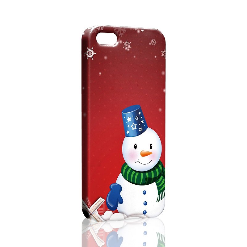 Fat snowman pattern custom Samsung S5 S6 S7 note4 note5 iPhone 5 5s 6 6s 6 plus 7 7 plus ASUS HTC m9 Sony LG g4 g5 v10 phone shell mobile phone sets phone shell phonecase - Phone Cases - Plastic Red