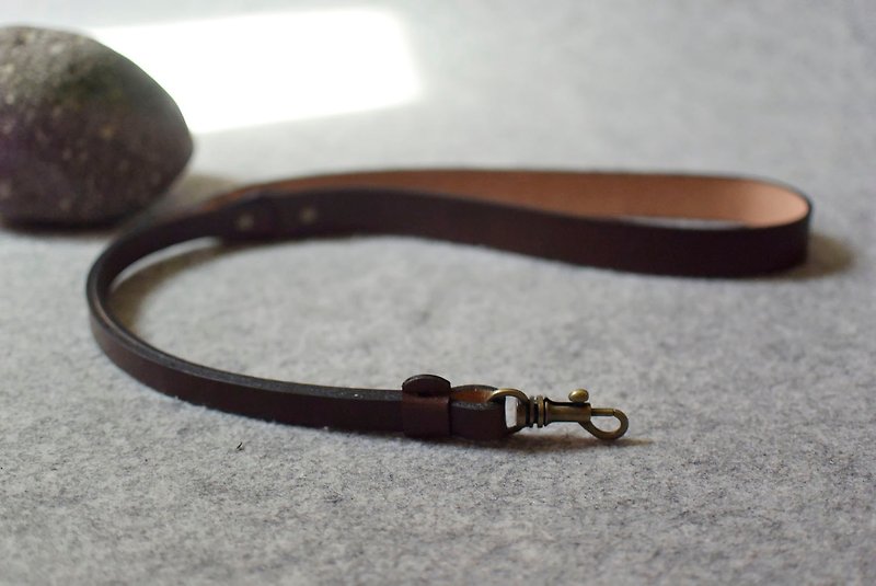 Structure Leather Neck Strap / Leather Cord / Sling / Document Clip Leather Cord - Lanyards & Straps - Other Materials 