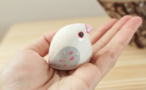 予約注文-癒しの製品-木製のホワイト飾り-第 2 版