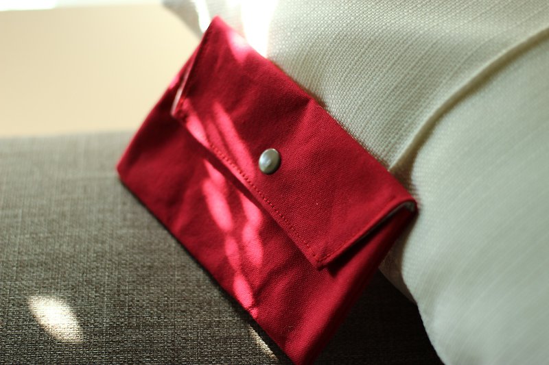 真っ赤な小さなクラッチ - 財布 - その他の素材 レッド