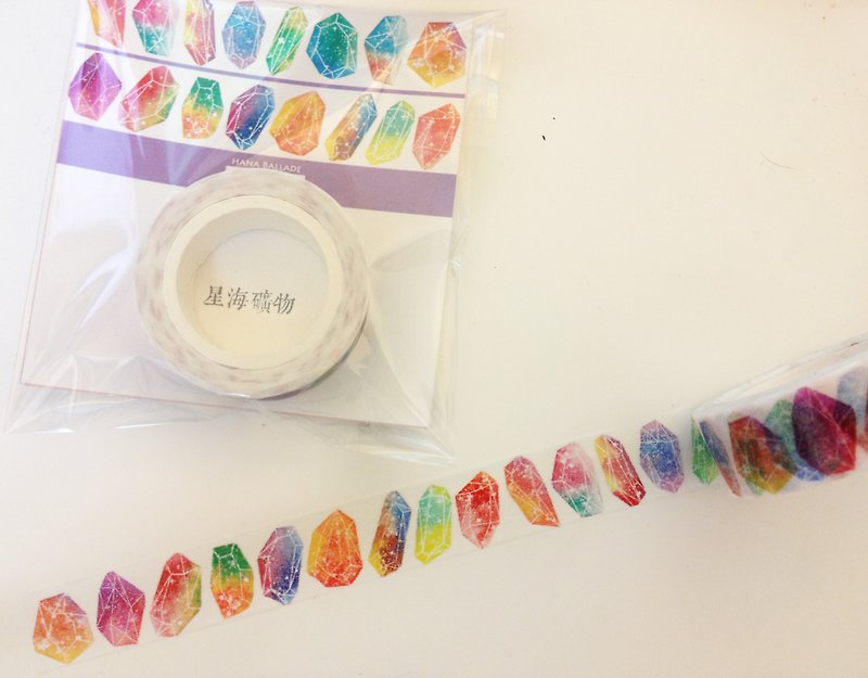 Xinghai mineral paper tape - มาสกิ้งเทป - กระดาษ สีม่วง