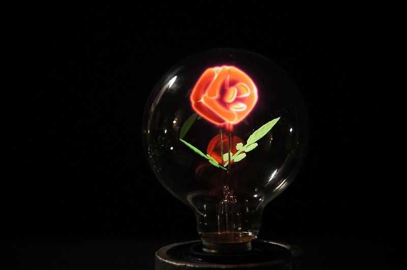 Edison-industry fire bulb Mei ~ Rose Rose [pure light bulb] - Lighting - Glass Pink