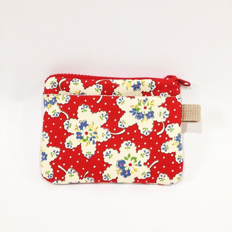 * * Witchcraft with one hand in hand Japanese girl style purse - Coin Purses - Other Materials Red