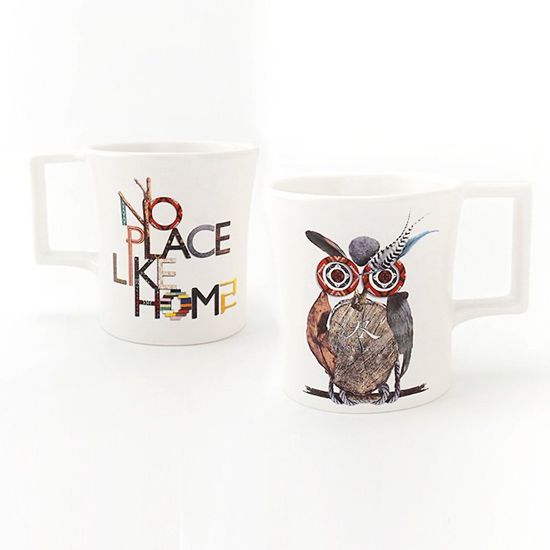 Home Hotel- Owl Cup - Mugs - Other Materials 