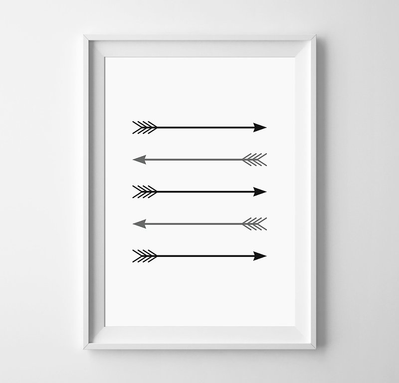 Arrows can be customized to hang posters - Wall Décor - Paper 