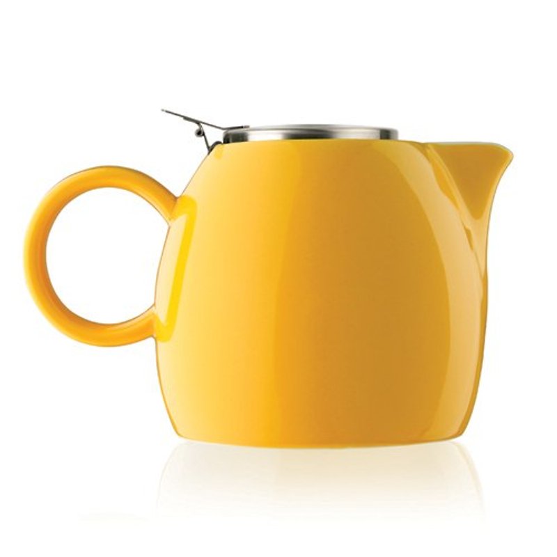 Tea Forte 普格陶瓷茶壺 - 菊黃 Marigold - 茶具/茶杯 - 其他材質 金色