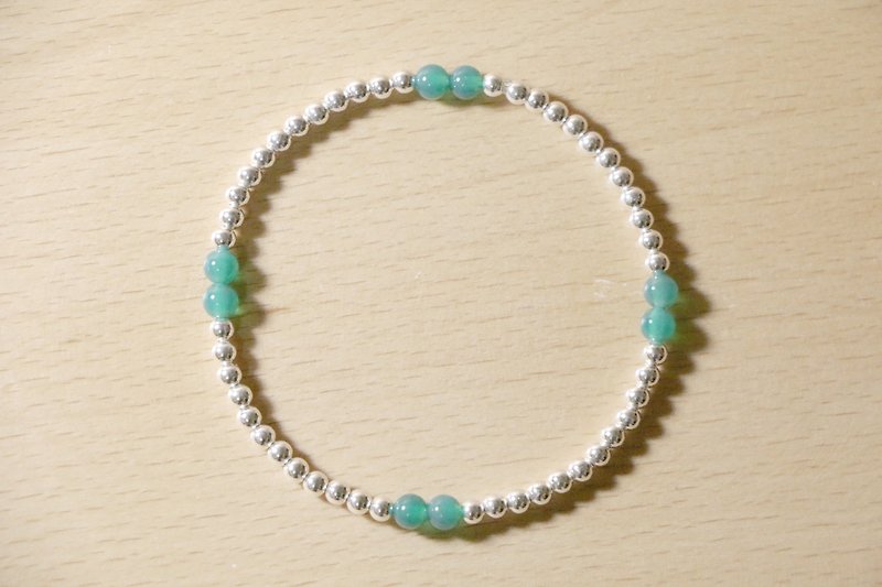 | Go fish handmade jewelry creation | agate bracelet - Bracelets - Other Metals 