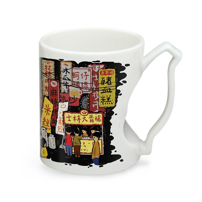 台灣杯-夜市 - 咖啡杯/馬克杯 - 其他材質 