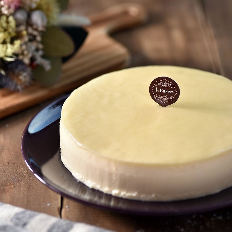 [Mother's Day cake. 1%bakery】Original heavy cheesecake 6吋 - Cake & Desserts - Fresh Ingredients White