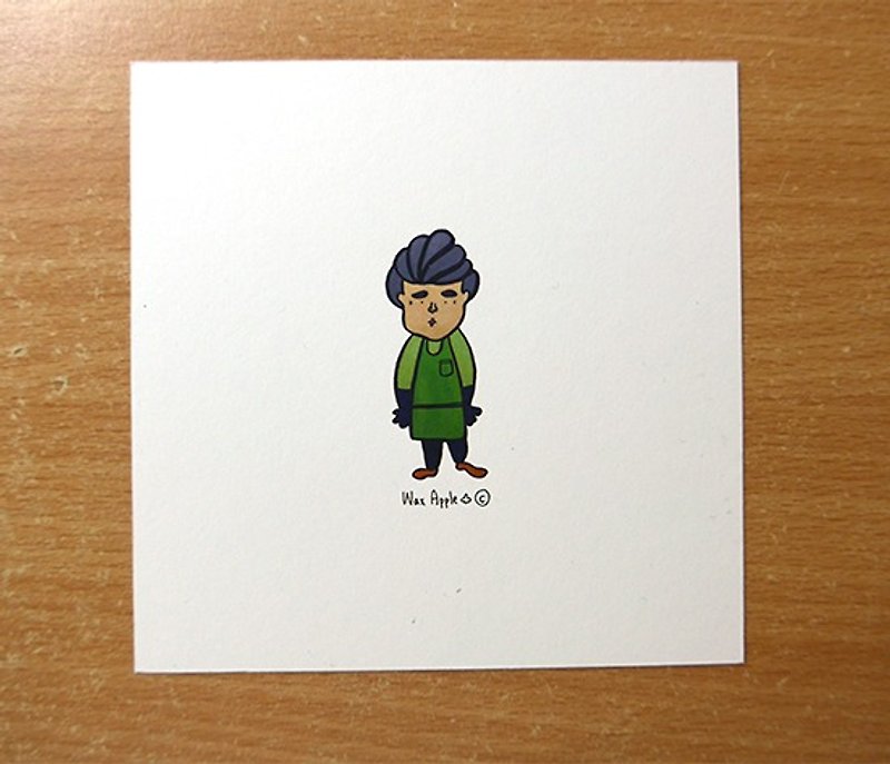 人物卡片-5 - 心意卡/卡片 - 紙 