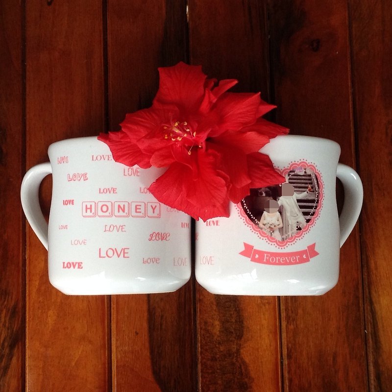 Valentine lifetime soulmate Cup - Mugs - Other Materials White