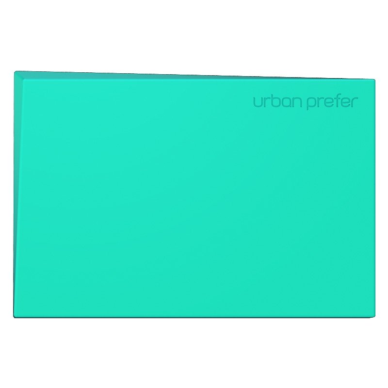 MEET+ 名刺ケース/トップカバー -エメラルドグリーン - 名刺入れ・カードケース - プラスチック ブルー