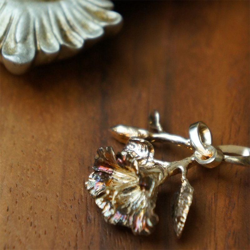 ♦NINA SHIH JEWELRY ♦Hibiscus Girl::Silver Necklace - Necklaces - Other Metals White