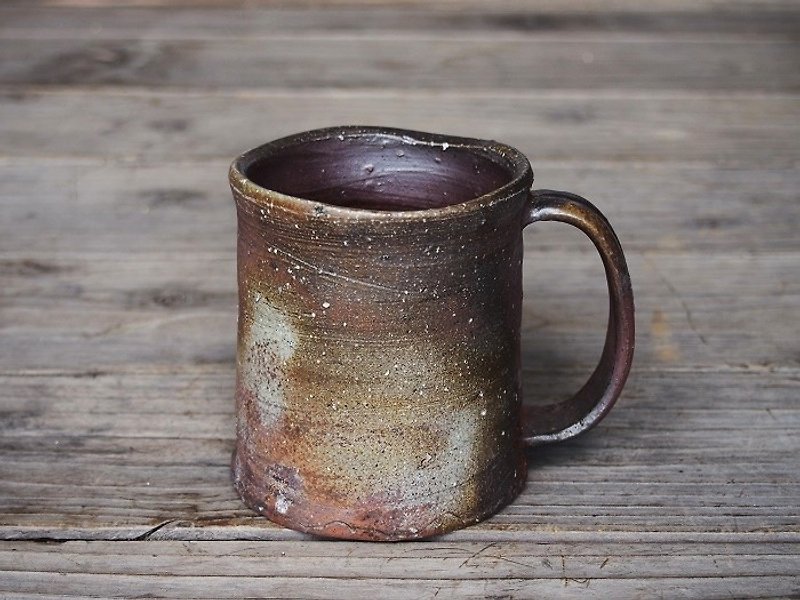 Bizen beer mug _b5-004 - Pottery & Ceramics - Other Materials Brown