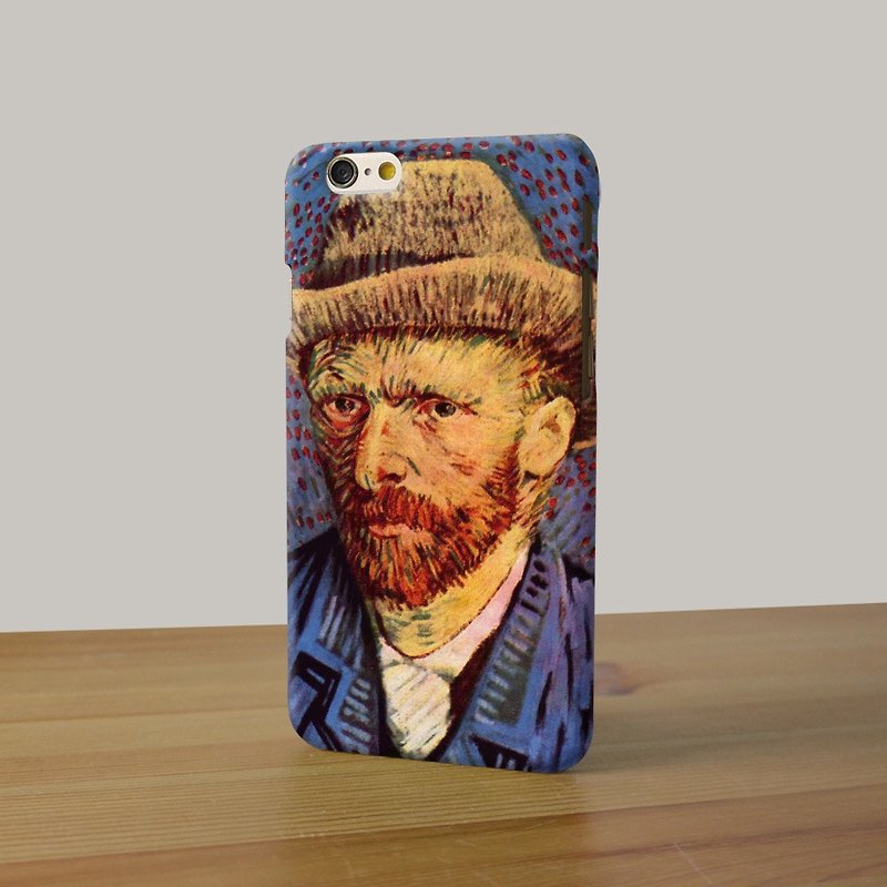 iPhone 6 Case iPhone 6 Plus Case Van Gogh Painting Self-Portrait phone case, available for iPhone 6 6 Plus 5/5s 5c 4/4s, Samsung Galaxy S6 S6 edge S5 S4 S3 Note 3 Note 4 Note 2 - Other - Plastic 
