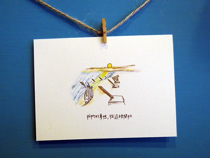 Kinmen / Cihu / Card Postcards - การ์ด/โปสการ์ด - กระดาษ ขาว