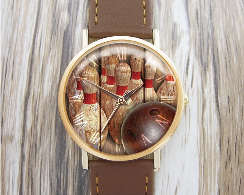 Bowling-Ladies' Watches/Men's Watches/Unisex Watches/Accessories【Special U Design】 - Men's & Unisex Watches - Other Metals Brown